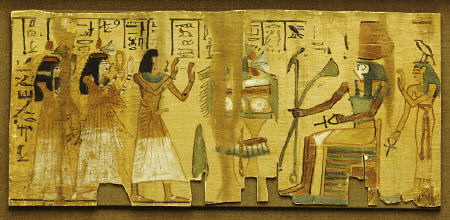 An Egyptian Papyrus Fragment von 