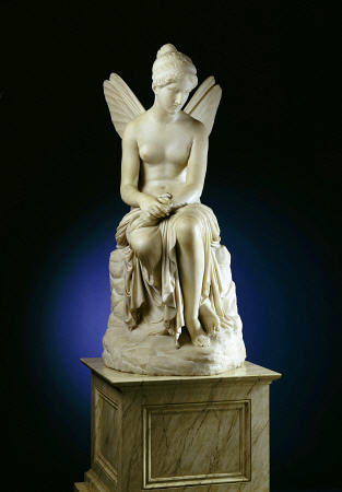 An Important Italian White Marble Figure Of Psyche Abandoned von 