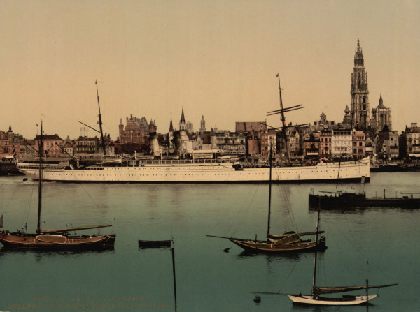 Antwerpen, Hafen, Dampfer Preussen von 