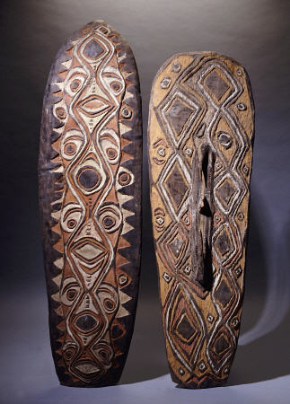 An Upper Sepik And A Rare Hunstein Shield from Papua New Guinea von 