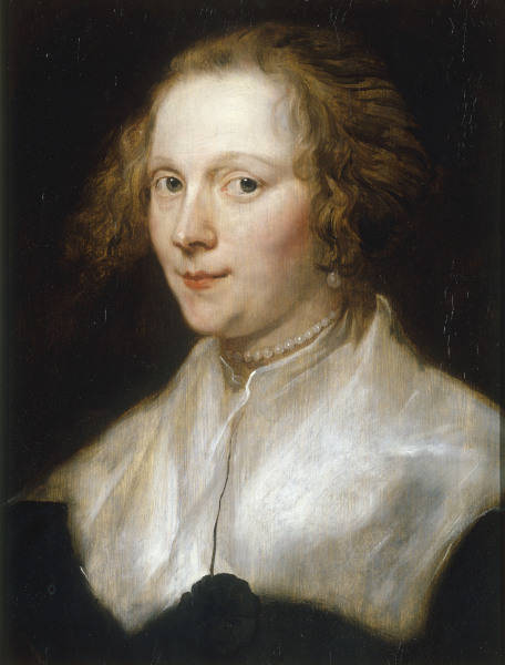 A.van Dyck, Bildnis junger Frau von 