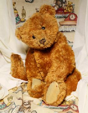 A Cinnamon Steiff Teddy Bear, C 1905
