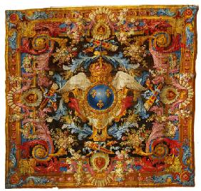 A Magnificent Louis XV Savonniere Carpet, Circa 1740-50