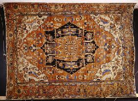 An Antique Heriz Carpet