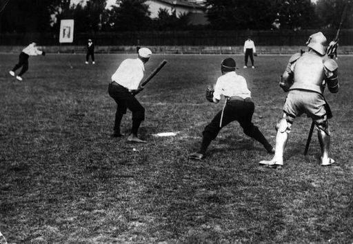 1.Baseballspiel in Berlin, 29.6.1912 von 