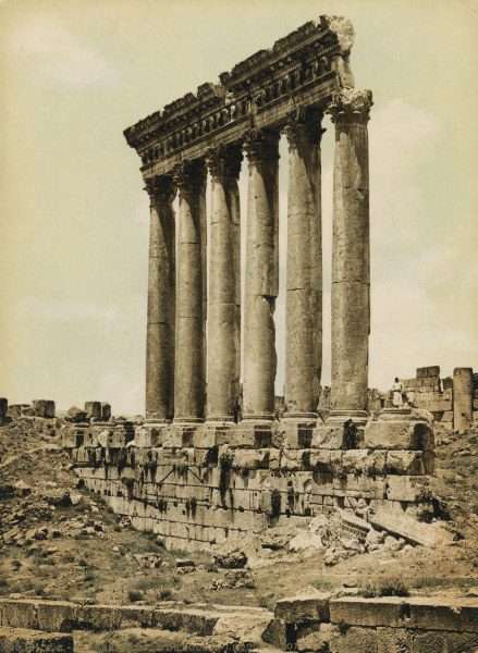 Baalbek, Tempel des Jupiter von 