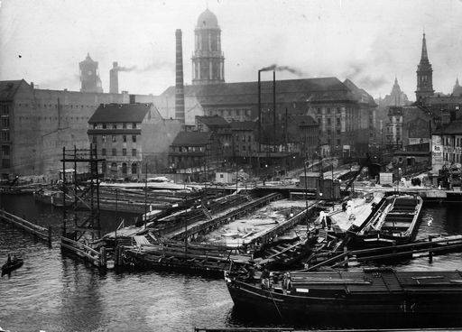 Berlkin, Ueberschwemmung / Foto 1912 von 