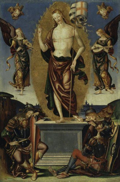 Bernardino di Mariotto, Auferstehung von 
