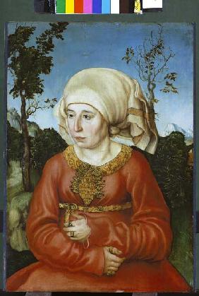 Bildnis der Frau eines Rechtsgelehrten 1503