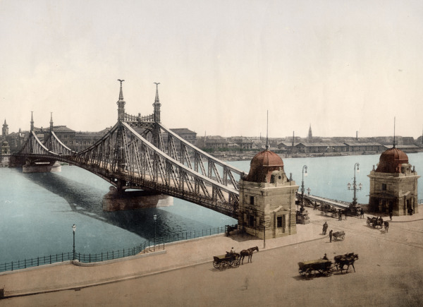 Budapest, Franz-Josephs-Brücke von 