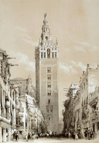 Sevilla,Kathedrale,Glockenturm Giralda von 