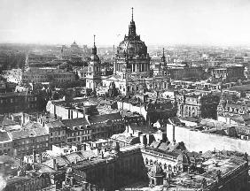 Berlin, Blick vom Turm des Roten Rathauses auf den Dom 