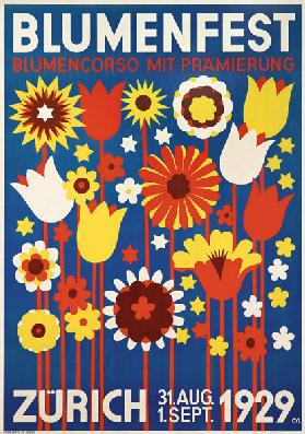 Blumenfest / Blumencorso mit Prämierung 1929-01-01