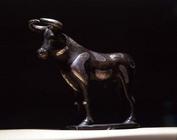 Bull Figurine, Greek (bronze and silver) 18th