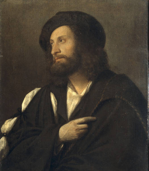 Cariani, Bildnis eines Mannes von 