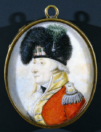 Colonel Henry Nairne Facing Left In Military Uniform And Plumed Hat von 