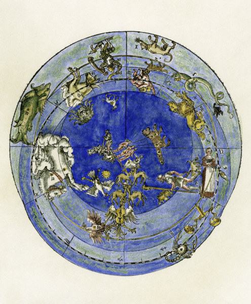 Constellations and signs of the zodiac von 