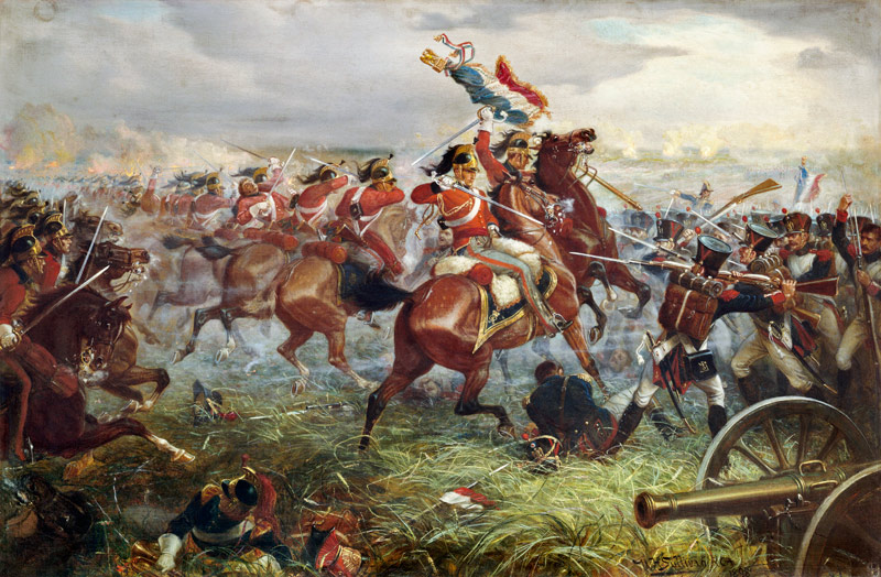 Capture Of The Eagle, Waterloo von 