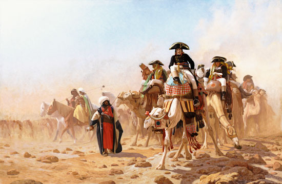 Napoleon And His General Staff In Egypt von 