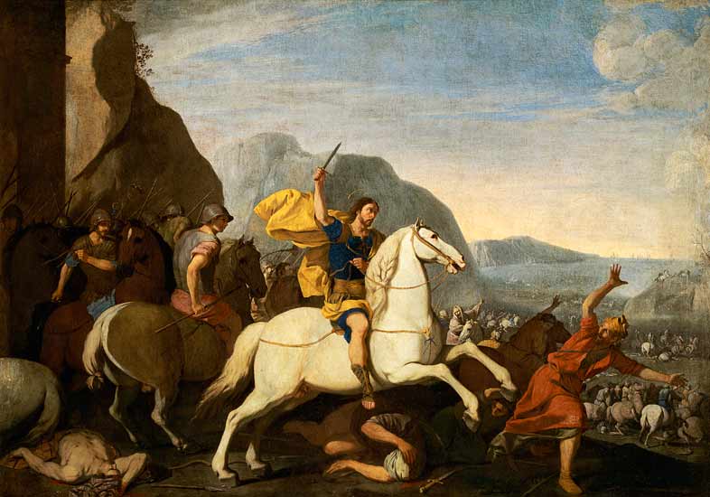 Saint James At The Battle Of Clavijo von 