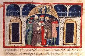 Codex Correr I 383 The Peace between Pope Alexander III (1159-81) and the Emperor Frederick Barbaros C19th