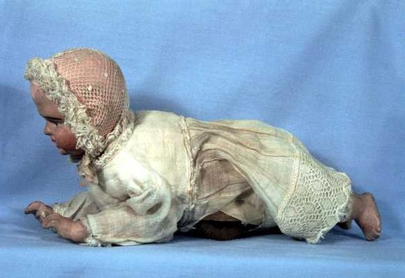 'Creeping Baby' clockwork doll, 1871 von 