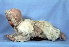 'Creeping Baby' clockwork doll, 1871 16th