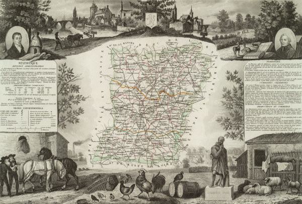 Département Mayenne von 