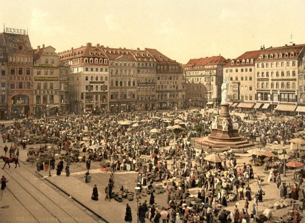 Dresden, Altmarkt von 