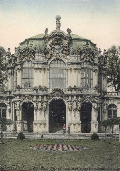 Dresden, Zwinger-Pavillon von 