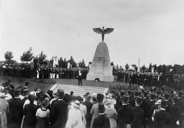 Einweihung Denkmal Otto Lilienthal/Foto von 