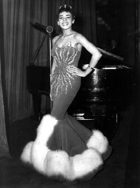 English Singer Shirley Bassey c. 1957