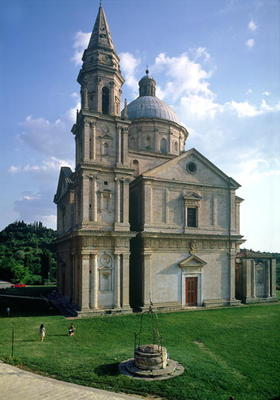 Exterior view showing the detached campanile and dome designed by Antonio da Sangallo the Elder (145 von 