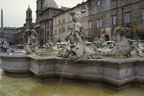Fountain of Neptune (photo)  von 