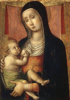 F.dei Franceschi, Maria, das Kind still.