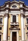 Facade of the church, built in 1690 by G.B.Menicucci (d.1690) and Fra Mario da Canepina (photo) 1470
