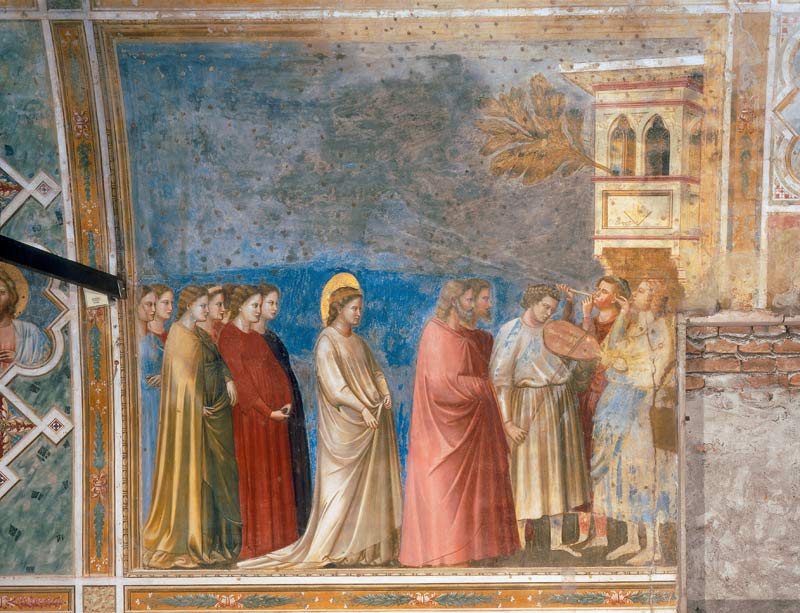Giotto, Hochzeitszug Mariae von 