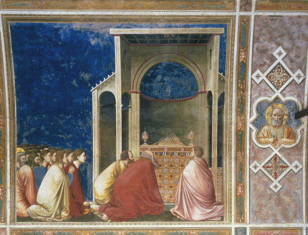 Giotto, Gebet der Freier von 