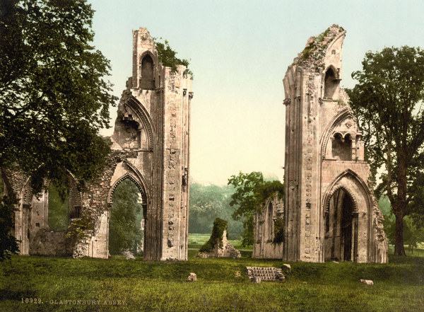 Glastonbury Abbey von 