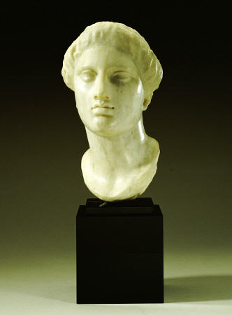 Greek Marble Head Of A Woman von 