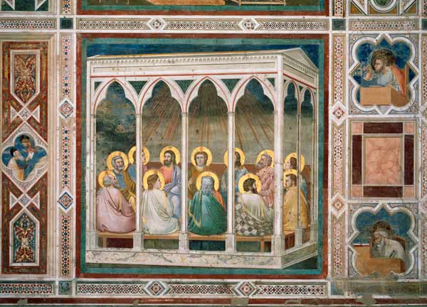 Giotto, Ausgiessung des Hl.Geistes von 
