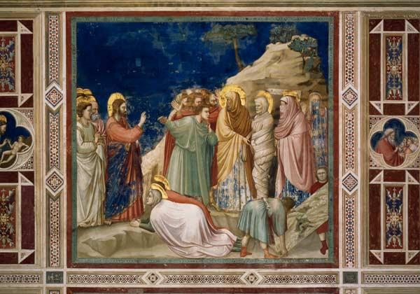 Giotto, Auferweckung des Lazarus