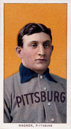 Honus Wagner Baseball Card von 
