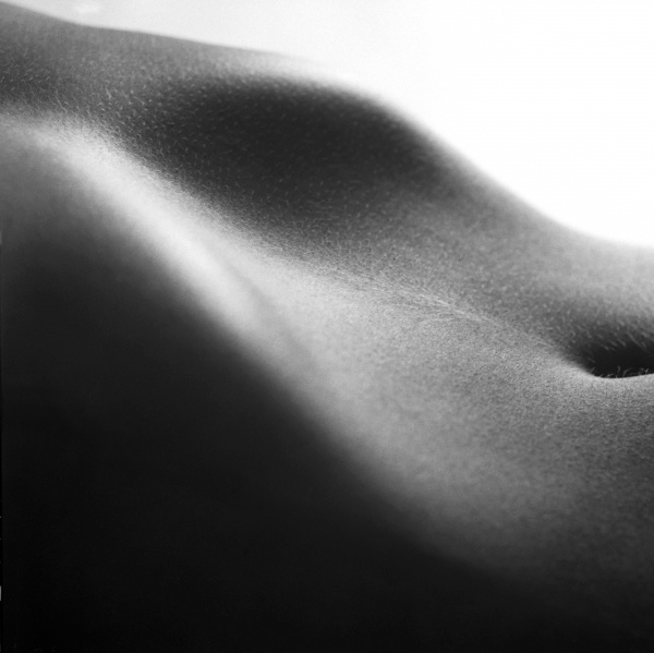 Human form abstract body part (b/w photo)  von 