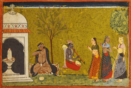 Illustration From A Madhavanala Kamakandala Series von 
