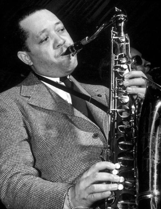 Jazz saxophonist Lester Young von 