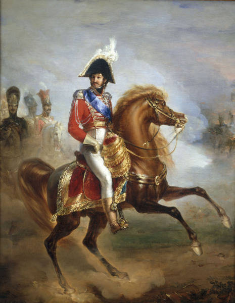 Joachim Murat/Reiterbildnis/J.P.Franque von 