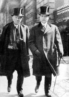 John Davidson Rockefeller American industrialist here with his son John Davidson Rockefeller Jr c. 1920