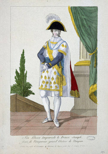 Joseph Bonaparte / Kupferstich um 1804 von 