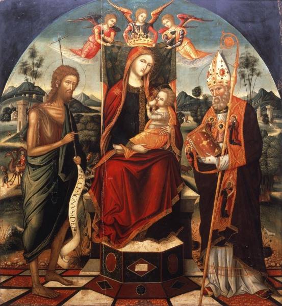 J.Permeniates, Maria mit Kind u.Heiligen von 